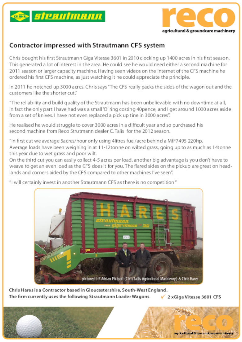 Chris Hares Loader Wagon